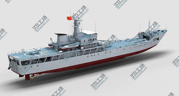images/goods_img/20210312/Chinese Navy Type-072III Landing Ship 3D model/3.jpg